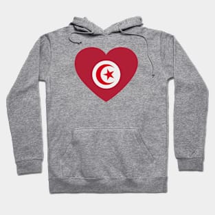 I Love Turkey // Heart-Shaped Turkish Flag Hoodie